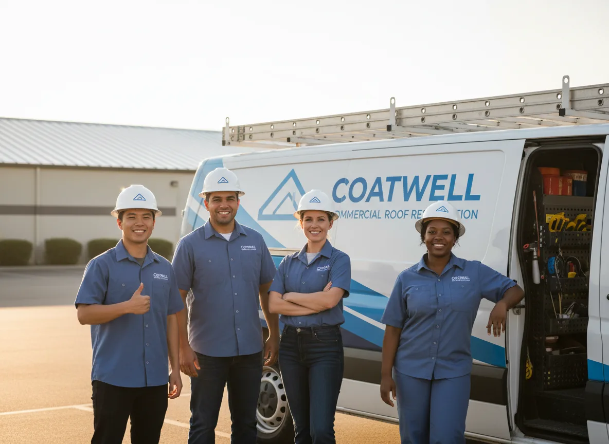 Commercial roof coating company in Unionville Center, OH